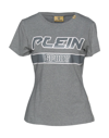 Plein Sport T-shirts In Grey