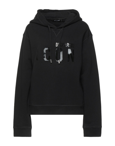 Dsquared2 Sweatshirts In Black