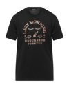 Dsquared2 T-shirts In Black