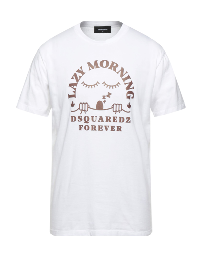 Dsquared2 T-shirts In White