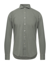 Xacus Shirts In Sage Green