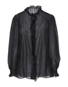 Alberta Ferretti Shirts In Black