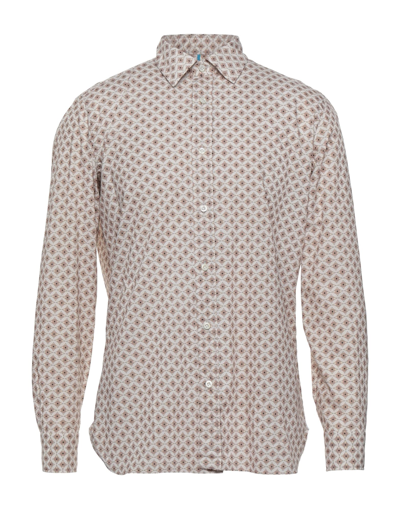 Giampaolo Shirts In Beige