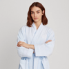 Lauren Ralph Lauren Cotton Terry Cloth Robe In Light Yellow