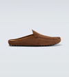 TOD'S GOMMINO SUEDE SLIPPERS