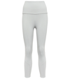Live The Process Geometric High Waist 7/8 Supplex Leggings In Space Dust
