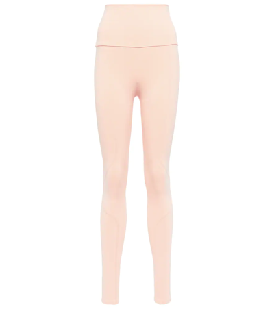 Live The Process Tuxedo Stretch-jersey Leggings In Pink Moon T32