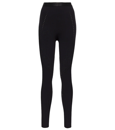 Wolford The Workout High-waisted Sports Leggings In Lion Black