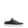 PS BY PAUL SMITH REX NAVY LEATHER SNEAKERS