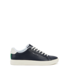 Ps By Paul Smith Rex Navy Leather Sneakers In Navy