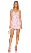 Majorelle Mae Mini Dress In Pink