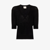 Khaite Black The Sierra Cashmere Sweater In Black