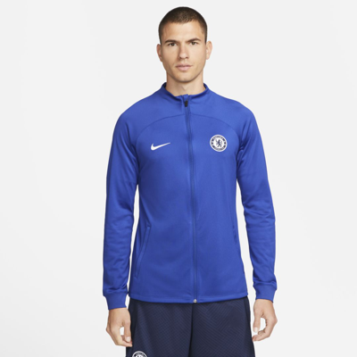 Nike Chelsea Fc Strike  Men's Dri-fit Soccer Track Jacket In Blue