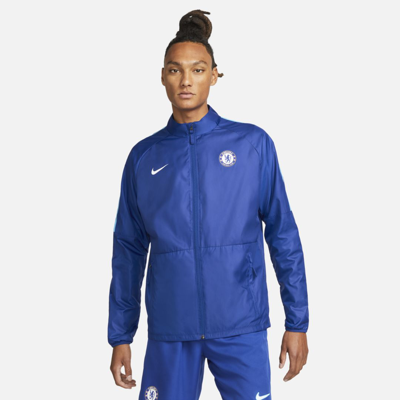 Nike Men's Chelsea Fc Repel Academy Awf Soccer Jacket In Blue