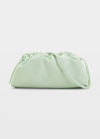 Mansur Gavriel Mini Lambskin Cloud Clutch Bag In Sage