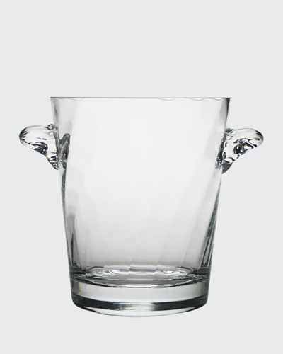 William Yeoward Crystal William Yeoward American Bar Dakota Spiral Ice Bucket In Clear