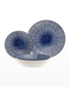Godinger Blue 12 Pc. Dinnerware Set, Service For 4