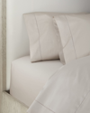 Sferra Giotto King Pillowcase, Pair In Grey