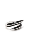 Shaun Leane Sabre Deco Sterling Silver Ring In Silber