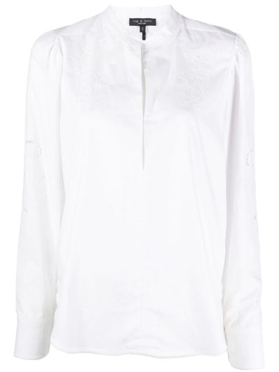 RAG & BONE JADE LONG-SLEEVE BLOUSE