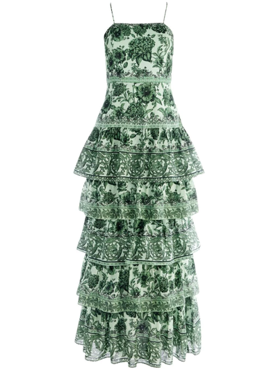 long forest green dress Forest
