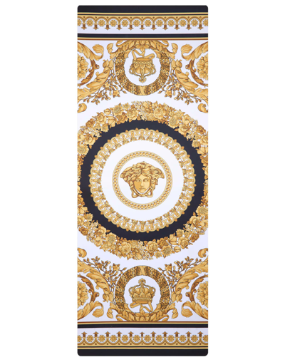 Versace Baroque Yoga Mat In Gold