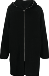 RICK OWENS SEALED CASHMERE TRENCH COAT