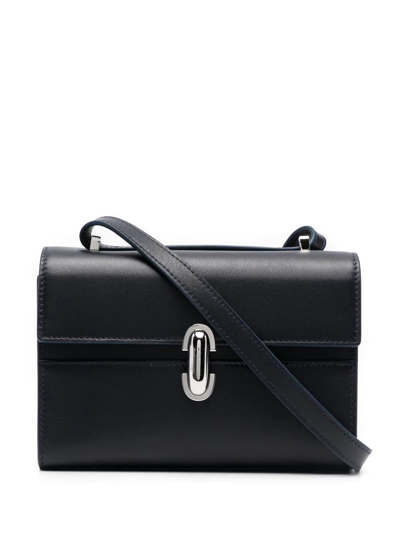 Savette The Symmetry Leather Top Handle Bag In Saddle