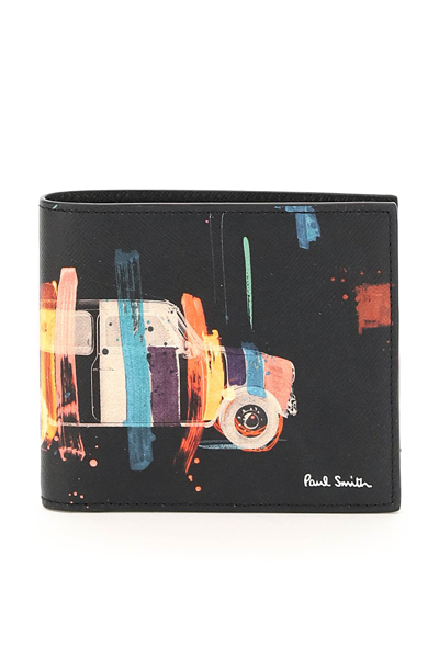 Paul Smith Black Leather Iminar Wallet
