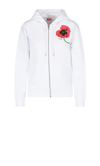 Kenzo Graphic Poppy Zip-front Hoodie