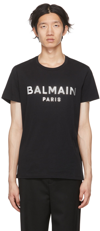 Balmain Black Organic Cotton T-shirt