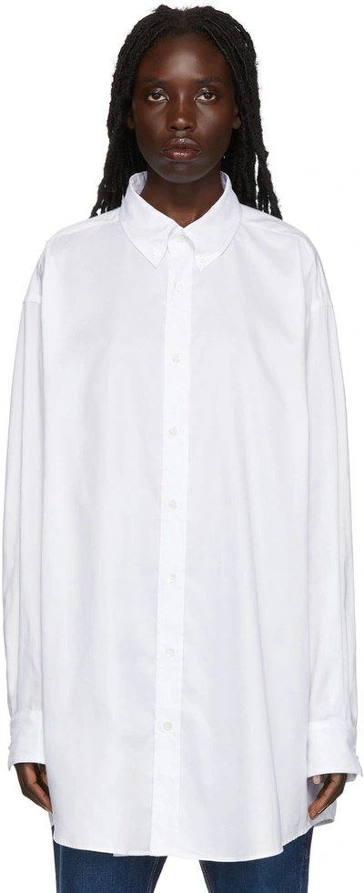 Maison Margiela White Oxford Shirt