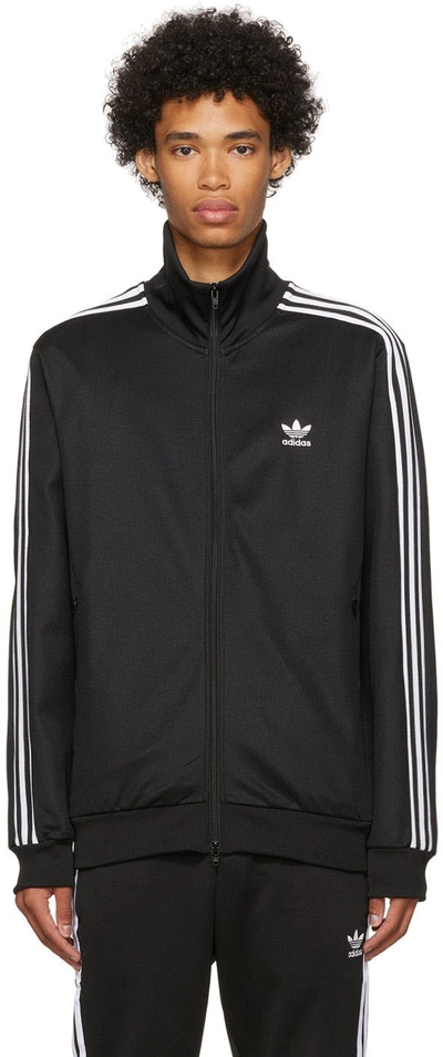 Adidas Originals 标志性logo飞行员夹克 In Black