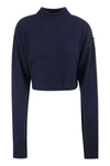 SPORTMAX SPORTMAX MAIORCA - WOOL AND CASHMERE CREW-NECK KNITWEAR