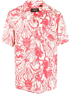 Deus Ex Machina Angels & Demons Graphic Print Shirt In Red