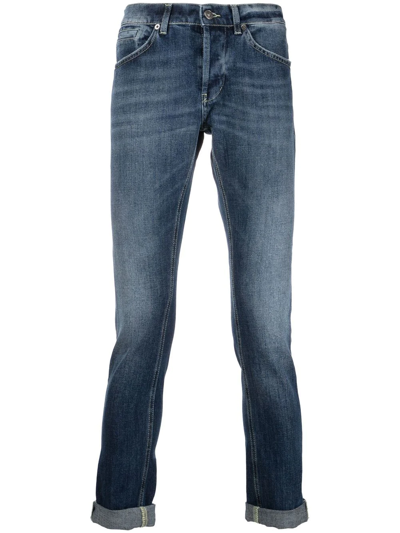 Dondup Mid-rise Skinny-fit Jeans In Blue