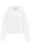 Alexander Wang Gender Inclusive Relaxed Fit Essential Terry Cloth Hoodie In White