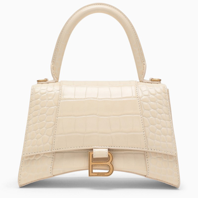 Balenciaga Beige Coco-print Medium Hourglass Bag