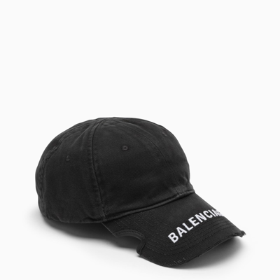 Balenciaga Baseball Cap With Black Logo