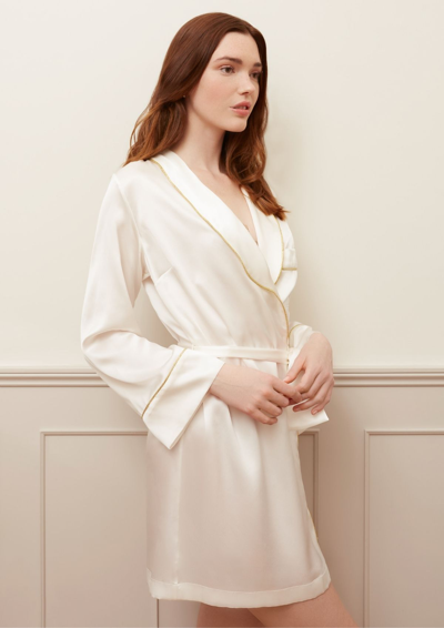 Gilda & Pearl Backstage Signature Silk Mini Robe