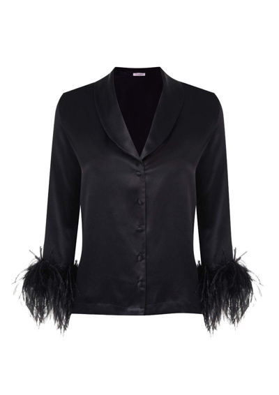 Gilda & Pearl Esmé Feather Trim Jacket