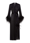 Gilda & Pearl Black Long Robe