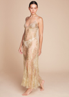 GILDA & PEARL L'AGE D'OR LONG LACE SLIP