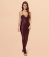 Gilda & Pearl Gina Long Silk And Lace Slip