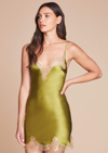 Gilda & Pearl Lace-embroidered Golden Hour Slip Dress