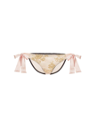 GILDA & PEARL HARLOW GOLD LACE TIE-SIDE KNICKER