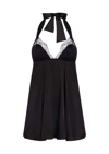 Gilda & Pearl Lovers Of Montparnasse Silk Babydoll