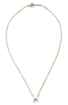 Lana Jewelry Women's Twenty 14k Gold & Diamond Pisces Necklace