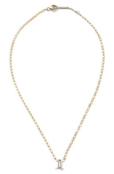 Lana Jewelry Women's Twenty 14k Gold & Diamond Gemini Necklace