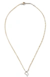Lana Jewelry Solo Scorpio Pendant Necklace In Yellow/ Taurus